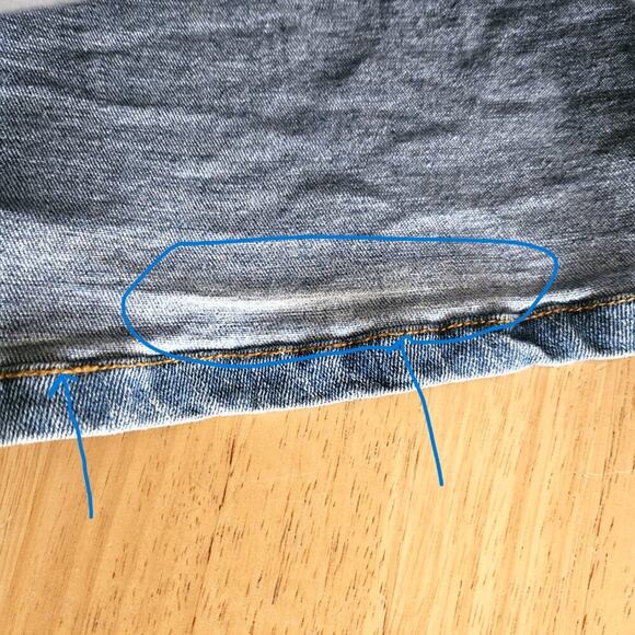 VTG Alexandra Bartlett Jeans Embellished Straight leg High Waisted - sz 20W - Picture 13 of 14